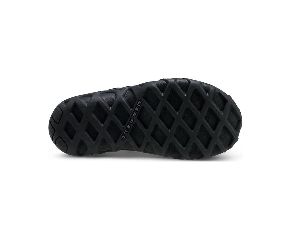 Merrell Slip Ons Black - Jungle Moc Frosty Waterproof - Kids 14OVHXUZY